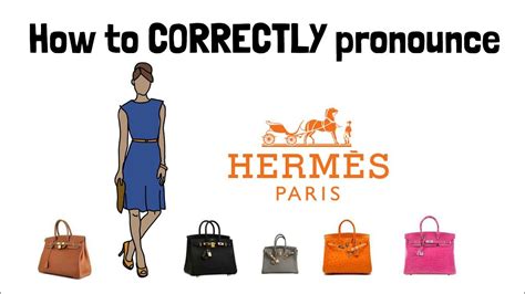 how to pronounce hermes belt|How to pronounce hermes .